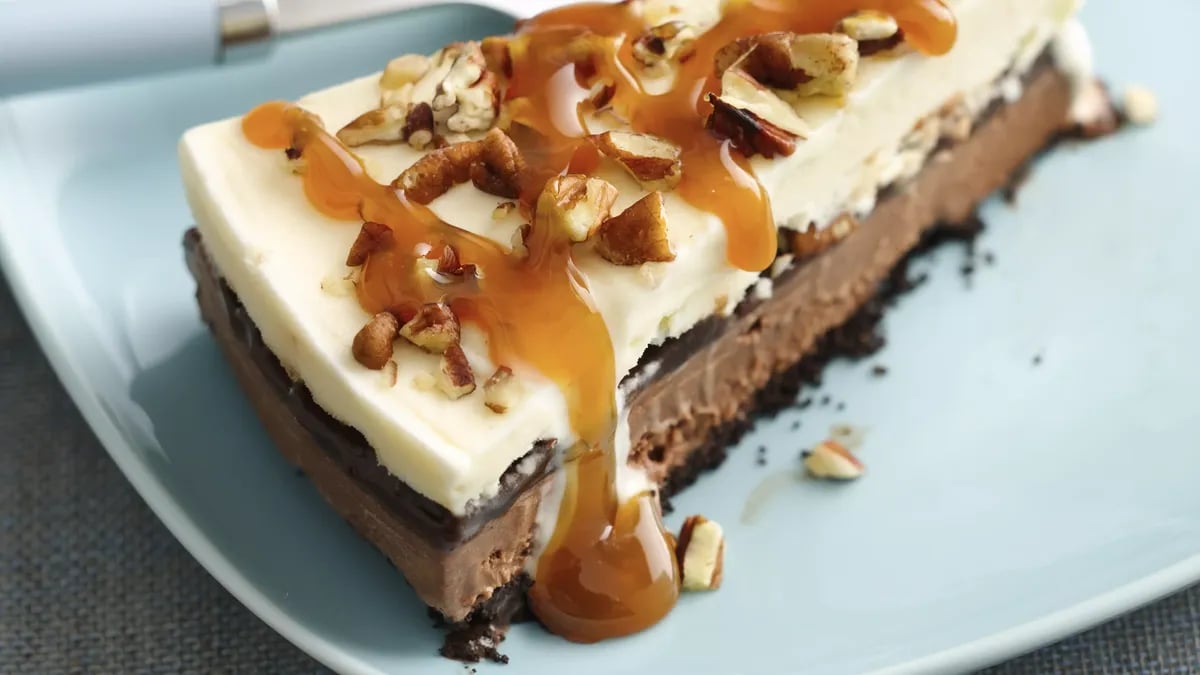 Skinny Turtle Ice Cream Cake