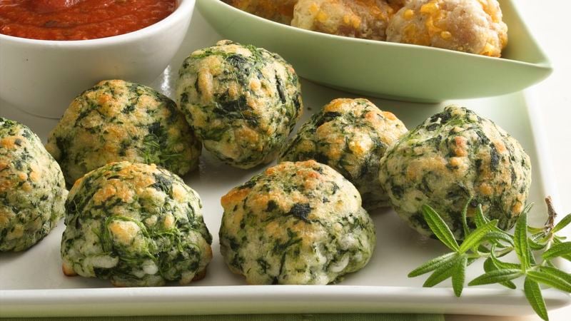 Spinach-Cheese Balls
