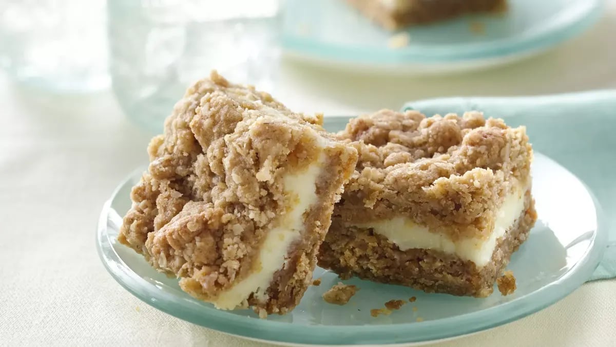 Oatmeal-Lemon Crème Bars