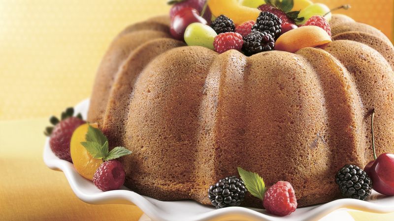 Triple-Ginger Pound Cake