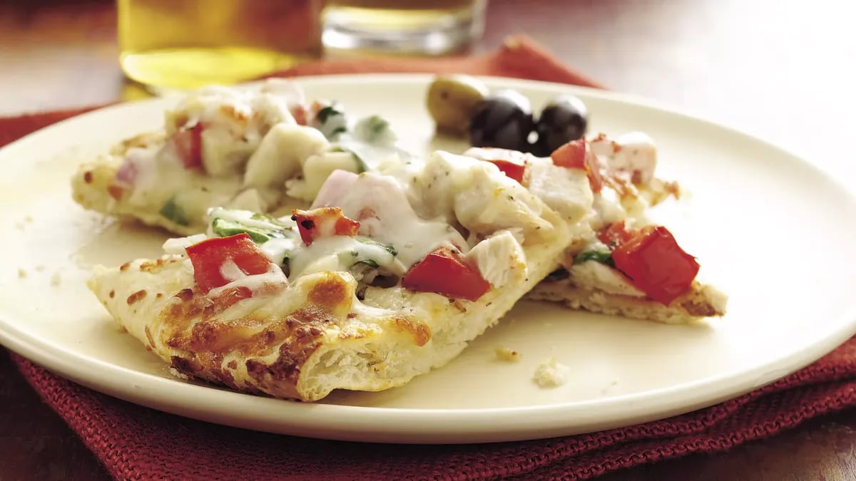 Ranch Turkey Pizza