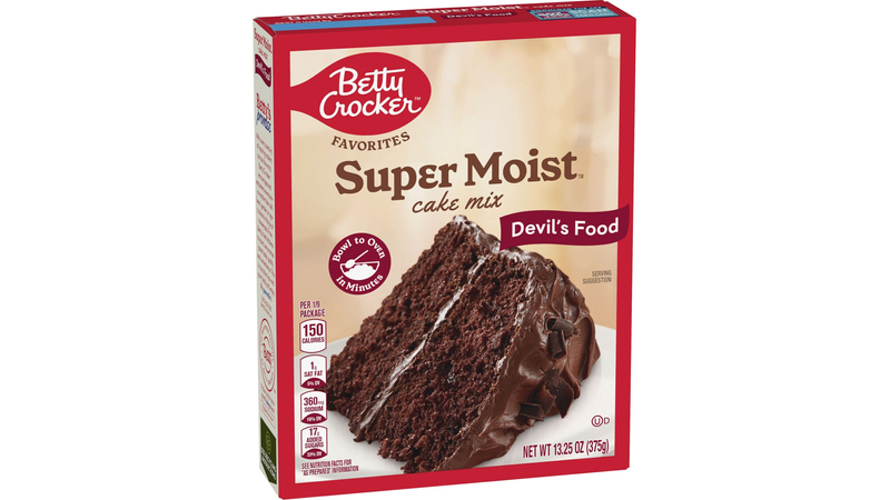 Betty Crocker Favorites Super Moist Devil s Food Cake Mix Holiday Baking 13.25 oz BettyCrocker