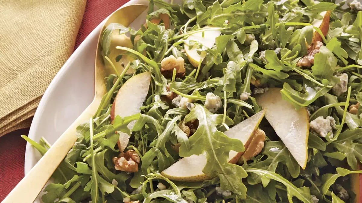 Arugula Pear Salad 