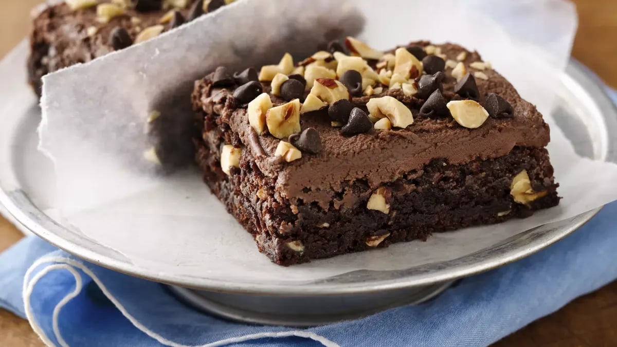 Hazelnut Mochaccino Fudge Brownies