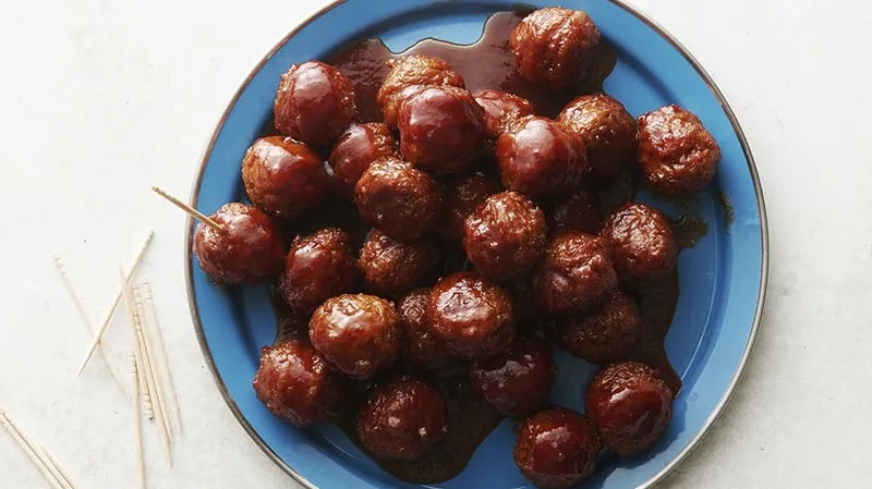 3-Ingredient Sweet and Sour Meatballs