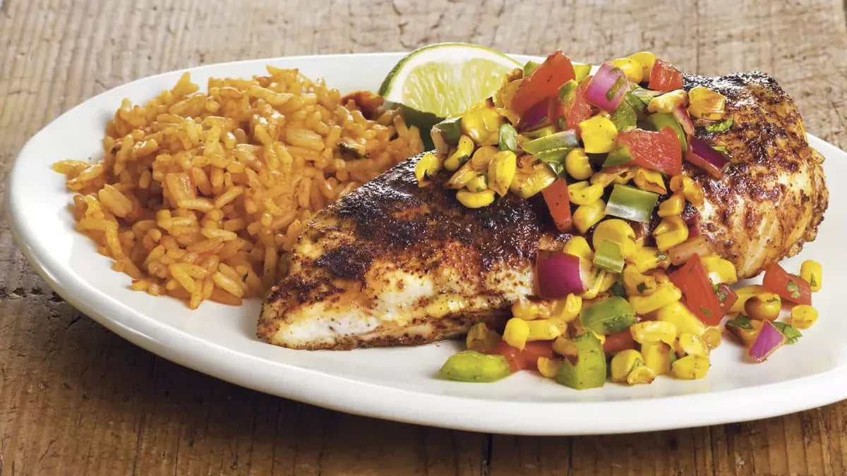 Tex-Mex Chicken with Corn Salsa