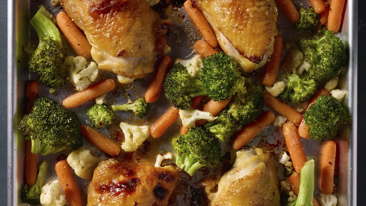 Sheet-Pan Honey Mustard Chicken