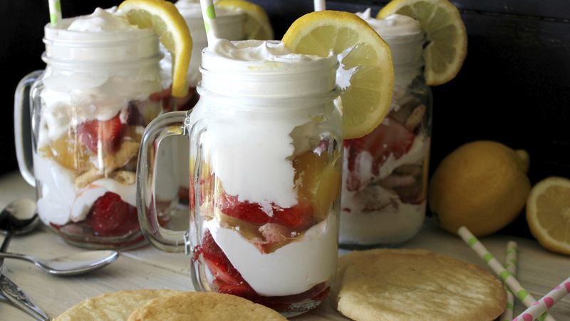 Homemade Lemonade Trifles