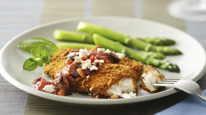 Mediterranean-Style Herbed Tilapia