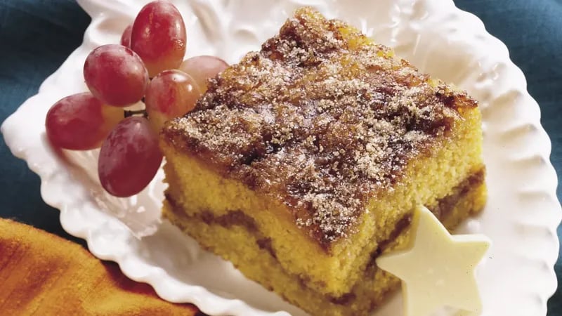 Pumpkin-Maple Coffee Cake