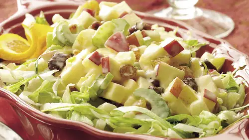 Winter Fruit Waldorf Salad