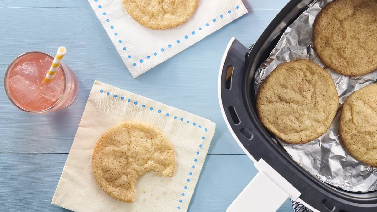 Air Fryer Snickerdoodles