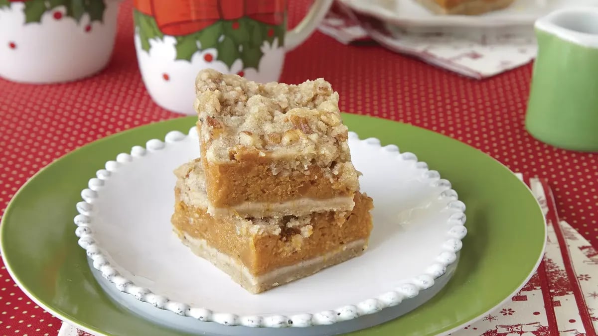 Sweet Potato Streusel Bars