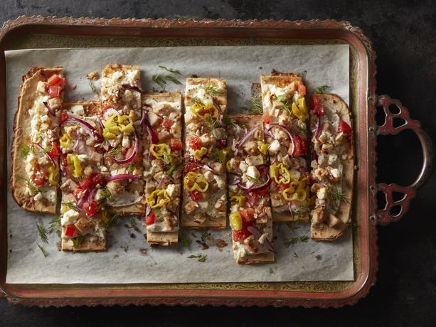 Chicken Shawarma Flatbread