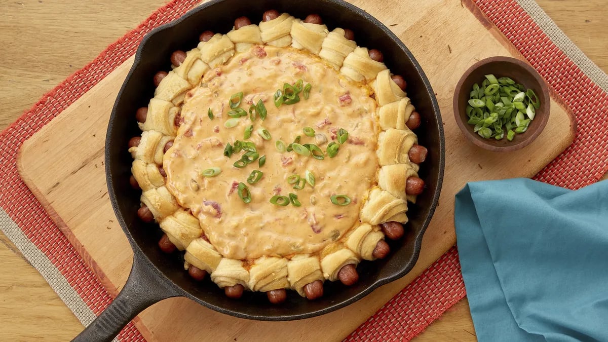 Mini Crescent Dog Cheese Dip