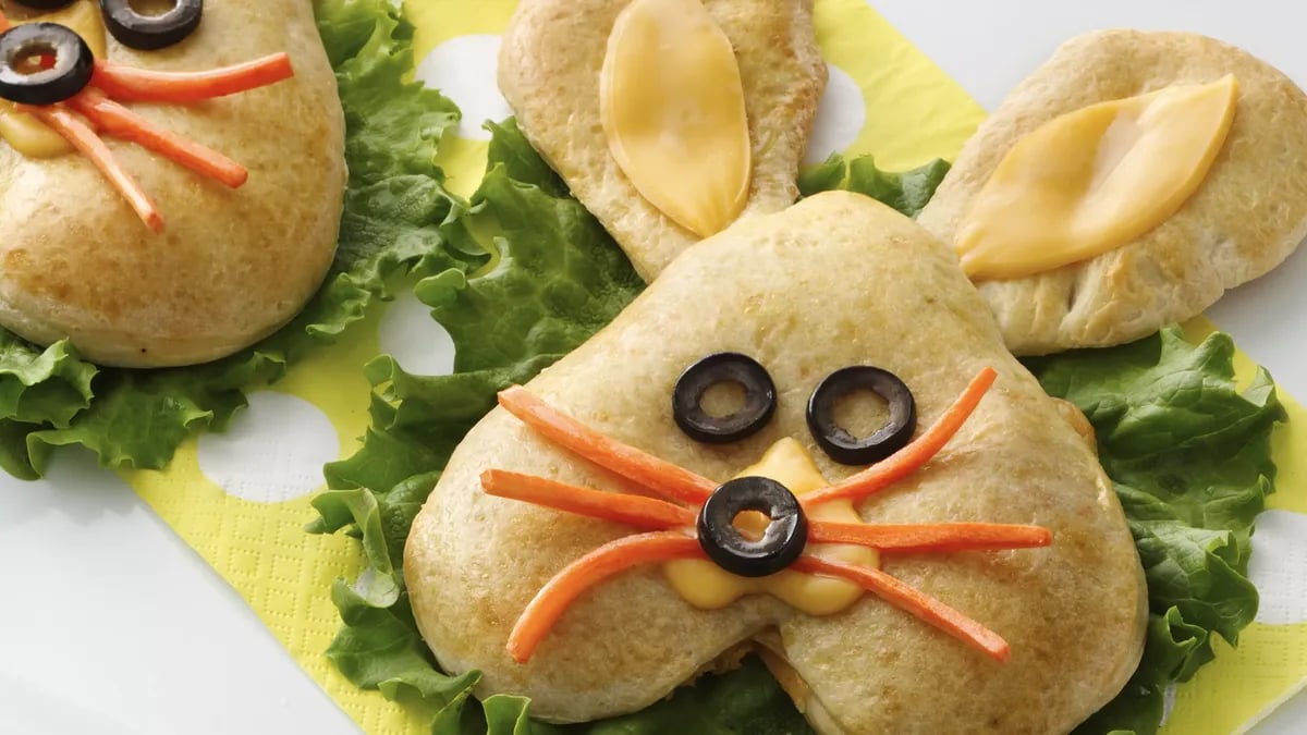 Bunny Pizza Pockets