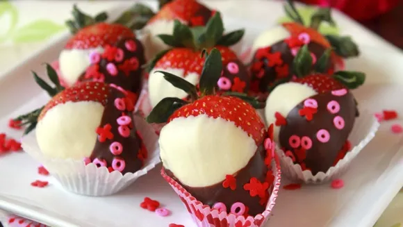 Black and White Strawberries