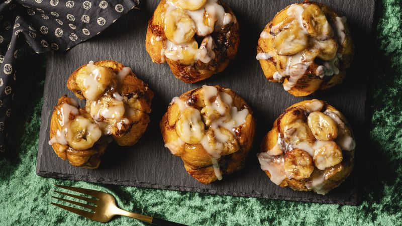 Banana-Chocolate Flying Monkey Bread Muffins