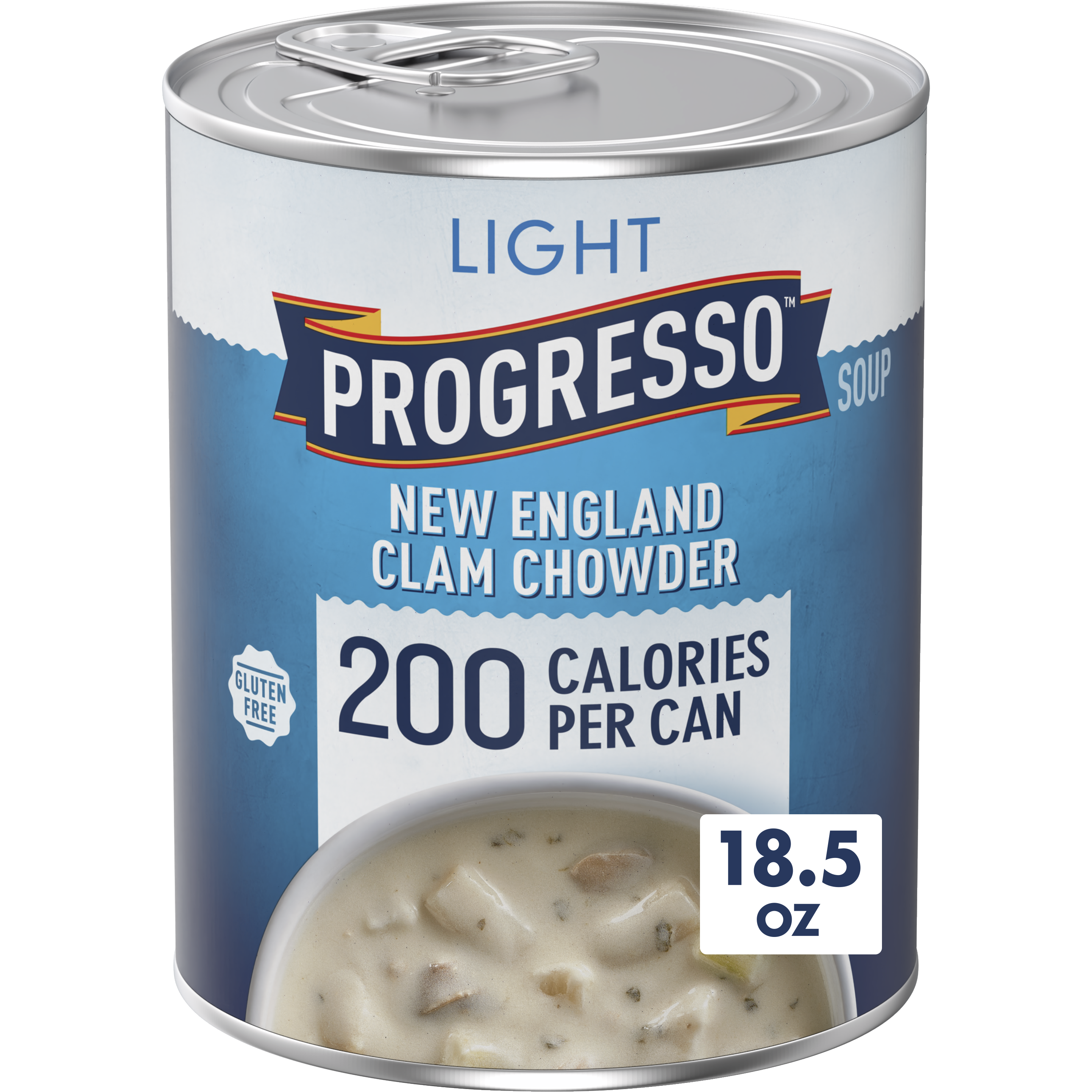 Light New England Clam Chowder | Canned Soup | Progresso