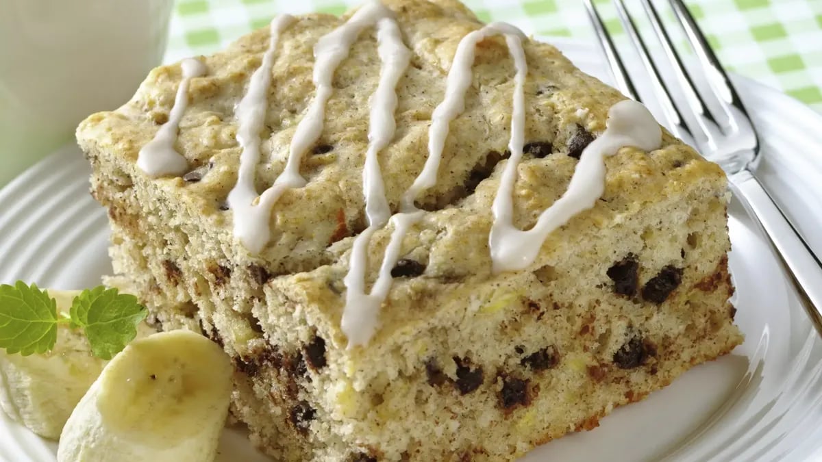 Banana-Chocolate Chip Coffee Cake