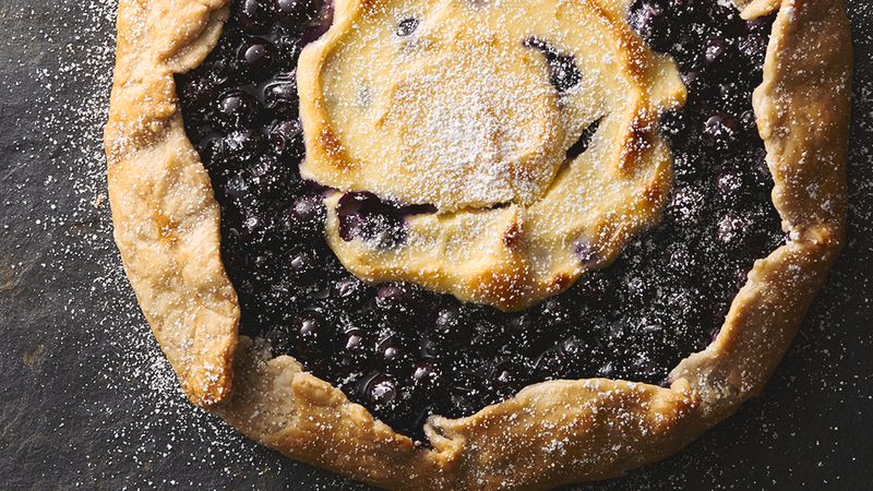 Blueberry Cheesecake Galette