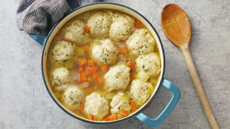 Chicken Stew with Classic Dumplings