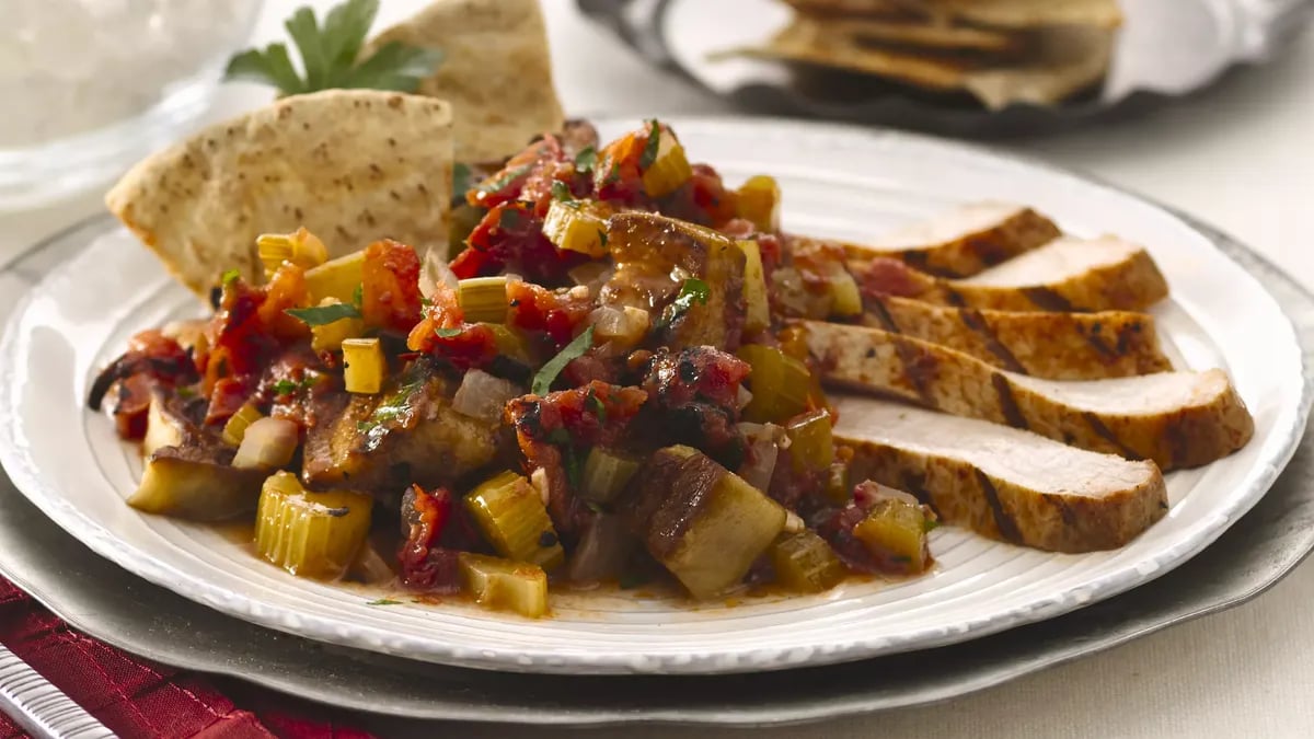 Tomato and Eggplant Ragout