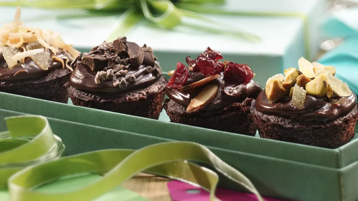 Gluten-Free Chocolate Truffle Cakes