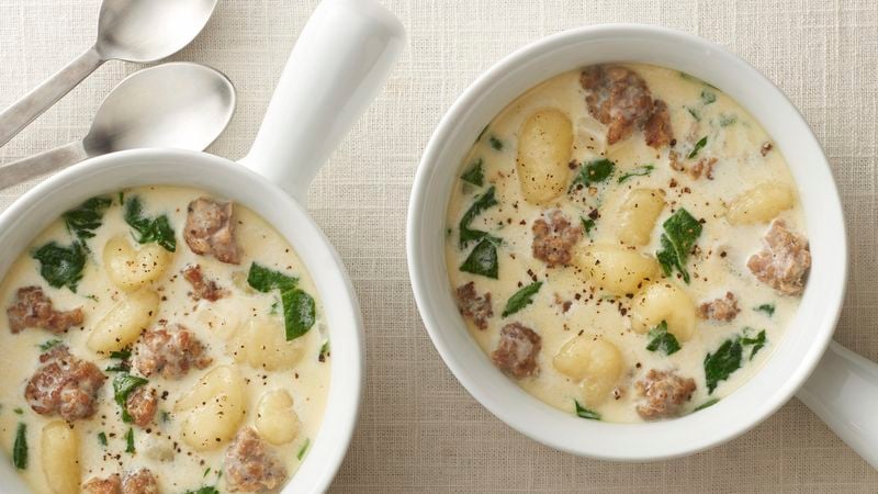 One-Pot Gnocchi with Sausage - Just a Taste