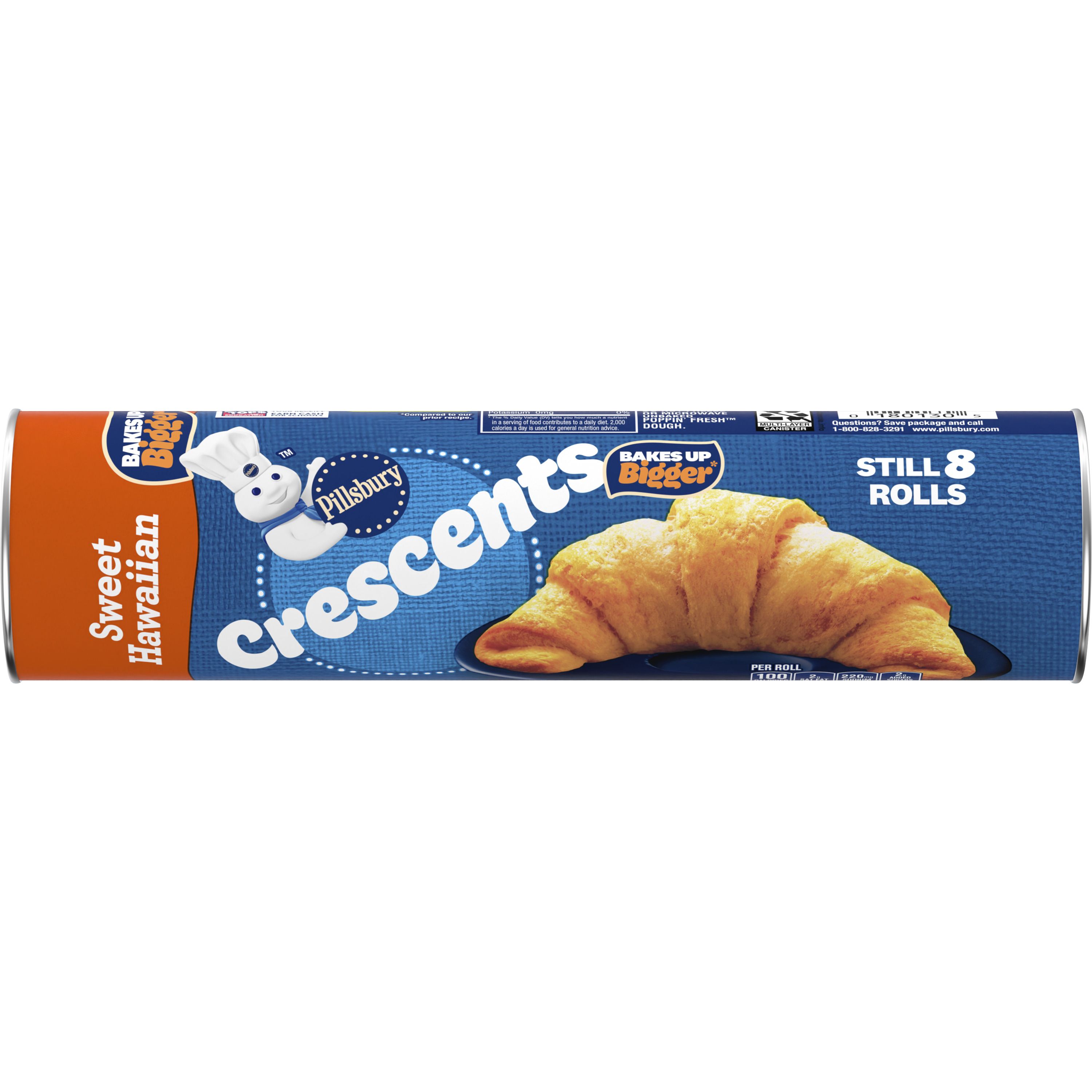 Pillsbury™ Sweet Hawaiian Crescent Rolls - Front