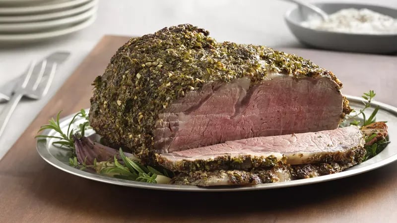 Herb-Rubbed Rib Roast