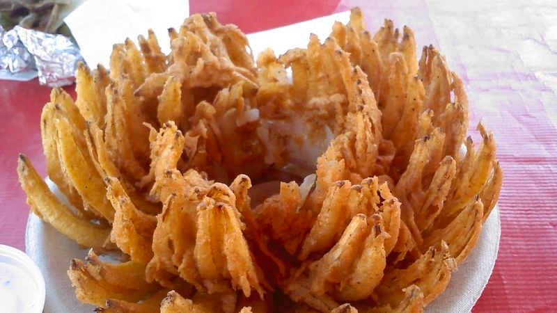 fried blooming onion recipe with better breader｜TikTok Search