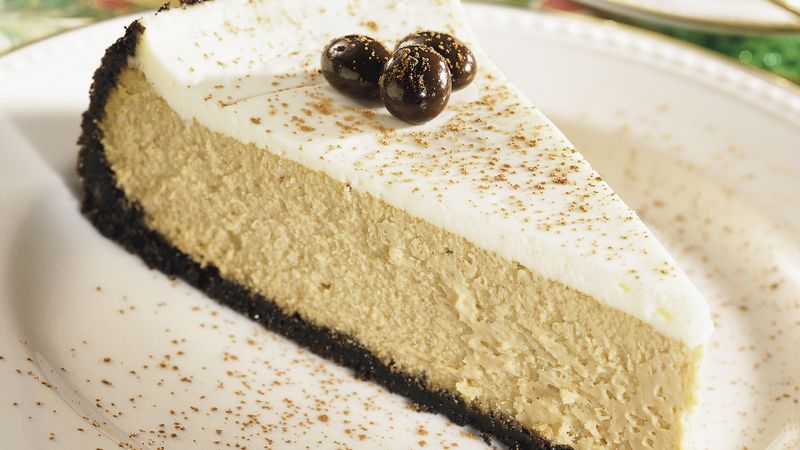 Creamy Cappuccino Cheesecake