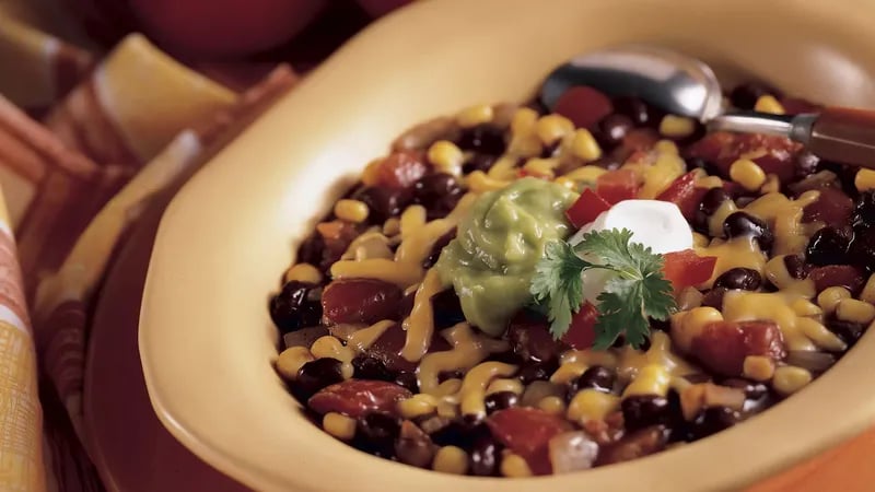 Spicy Black Bean Chili