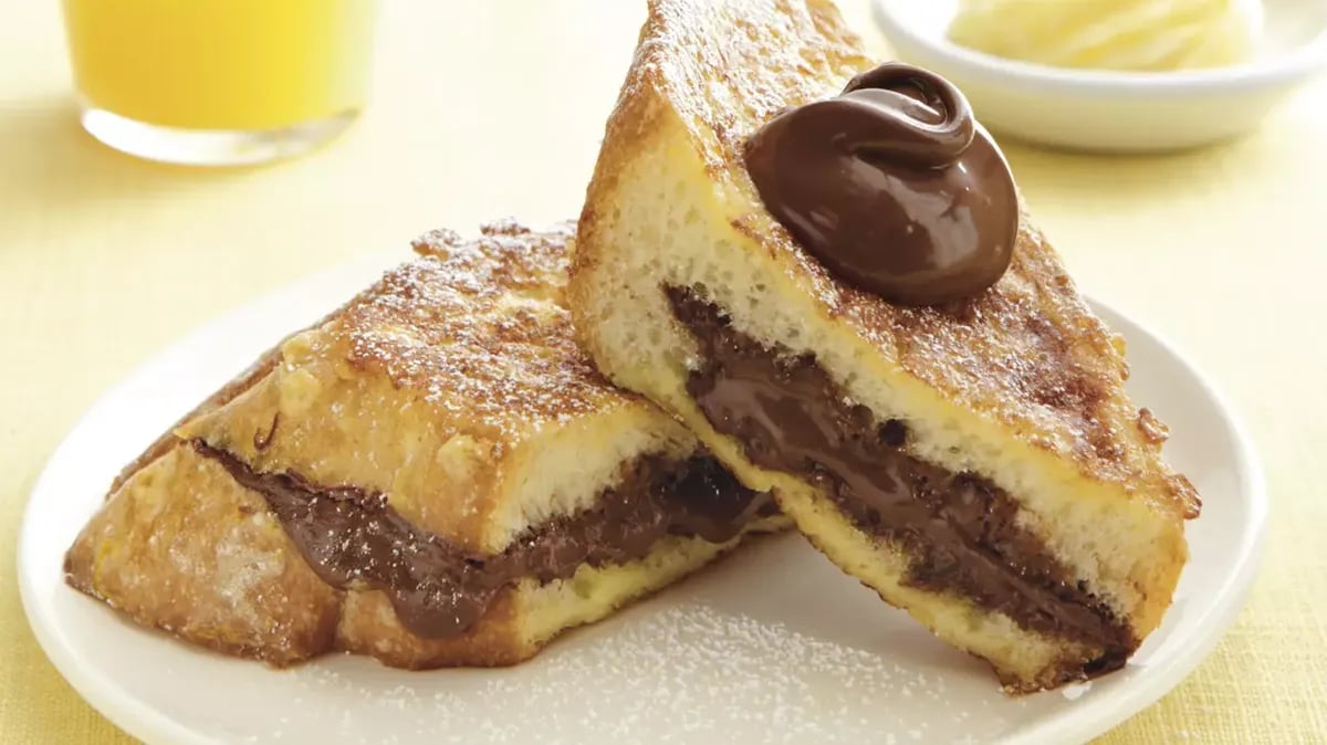 Chocolate-Stuffed French Toast