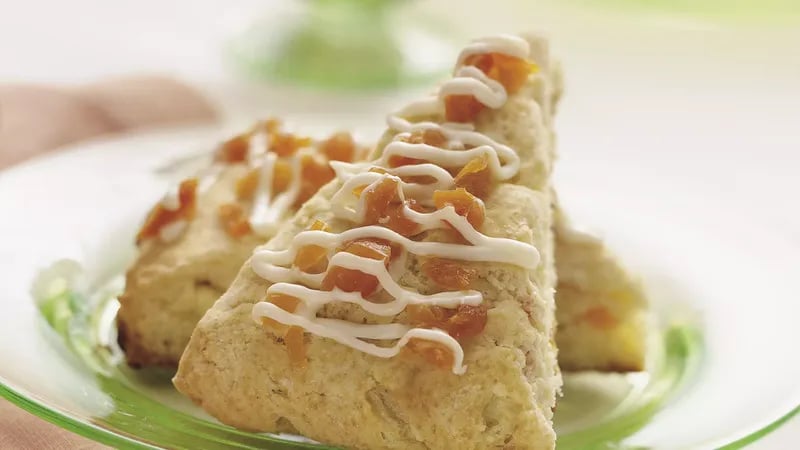 Apricot and White Chocolate Scones