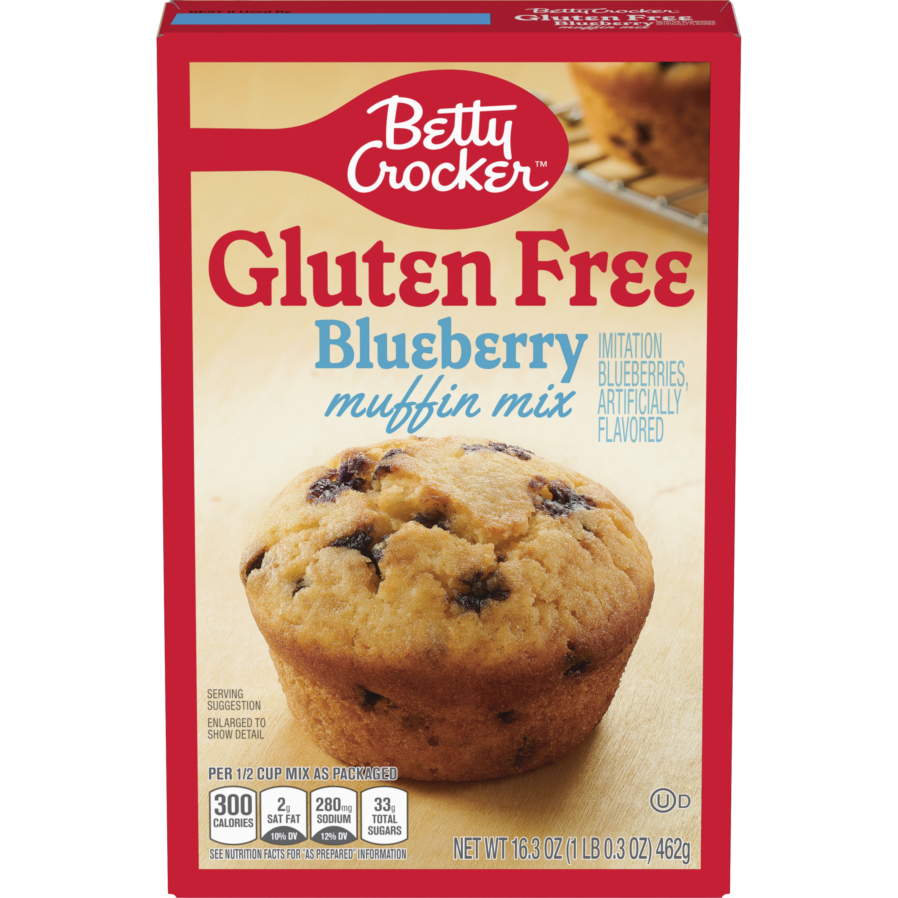 Betty Crocker™ Gluten Free Blueberry Muffin Mix  - Front