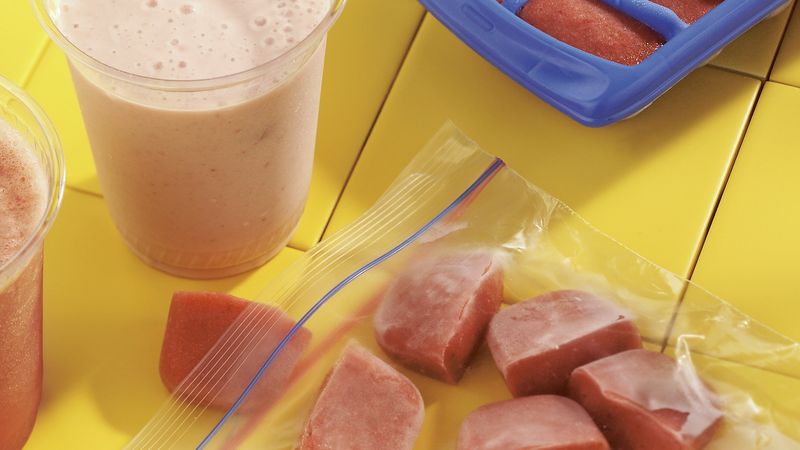 Fruit Ice Cubes: Freezing Fruit for Smoothies or Baby Food - Oh, The Things  We'll Make!