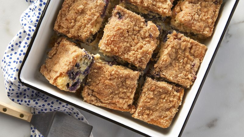Blueberry-Pineapple Buckle