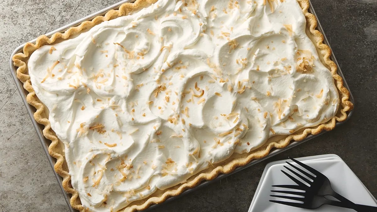 Rum-Spiked Coconut Cream Pie Bars