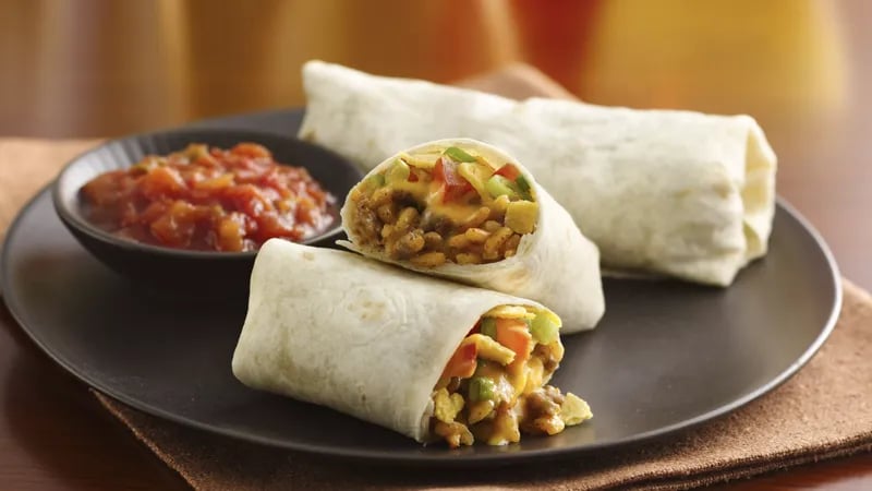 Crunchy Taco Burritos