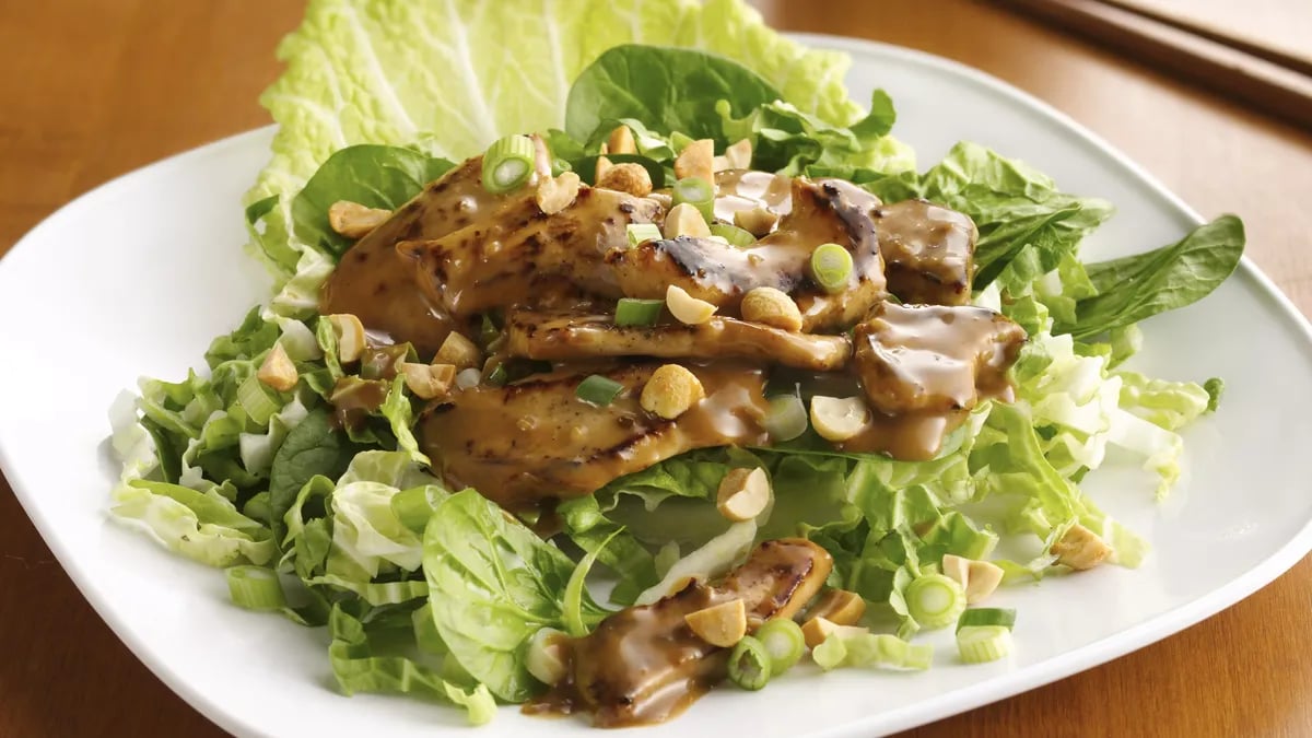 Asian Chicken Salad with Peanuts