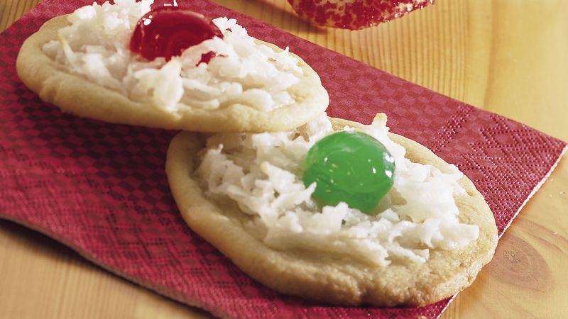 Macaroon-Topped Sugar Cookies