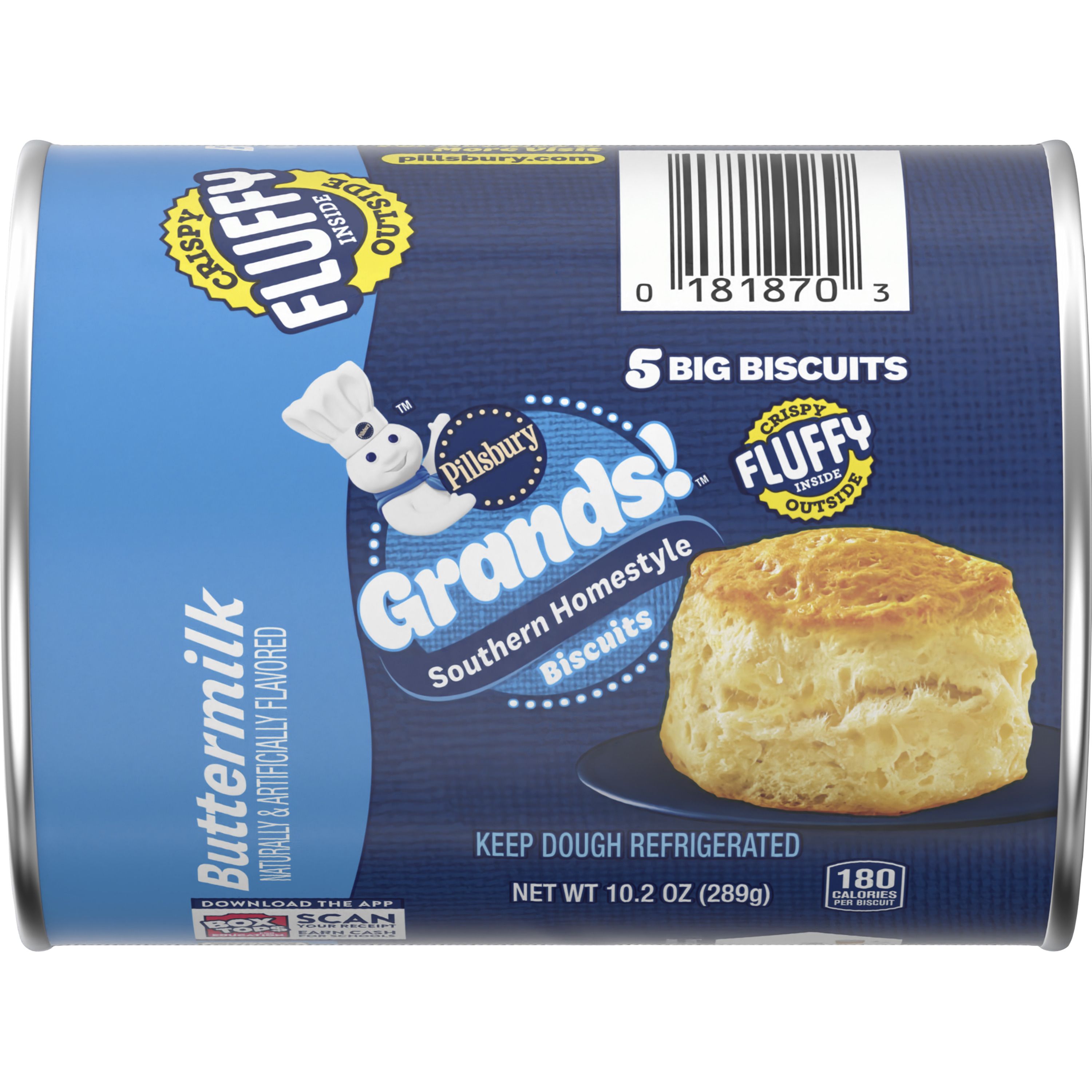 Grands!™ Southern Homestyle Buttermilk Biscuits 5 ct - Front