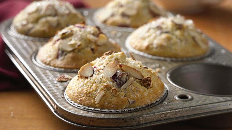 Cranberry Almond Granola Muffins 