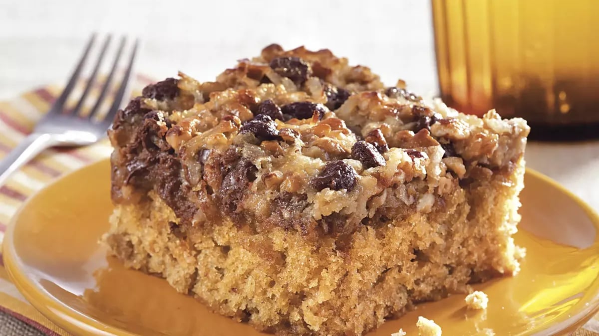 Chocolate Chip Oatmeal Cake