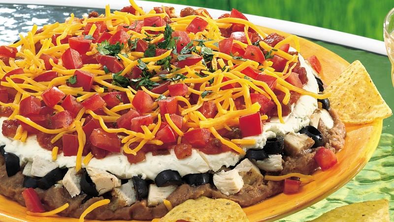 Mexican Chicken Dip with Lime