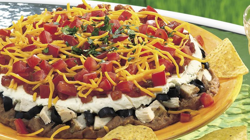 Mexican Chicken Dip with Lime
