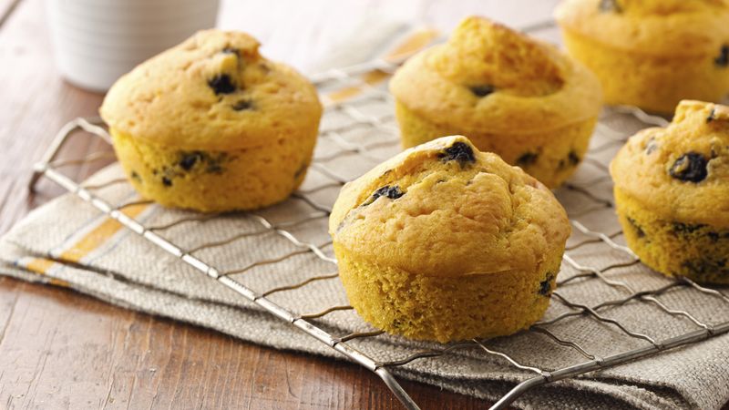 Blueberry-Carrot Muffins