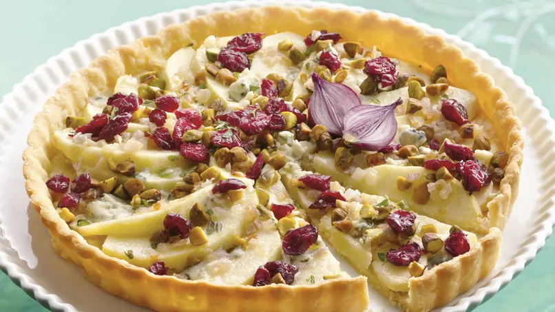 Apple and Blue Cheese Tart